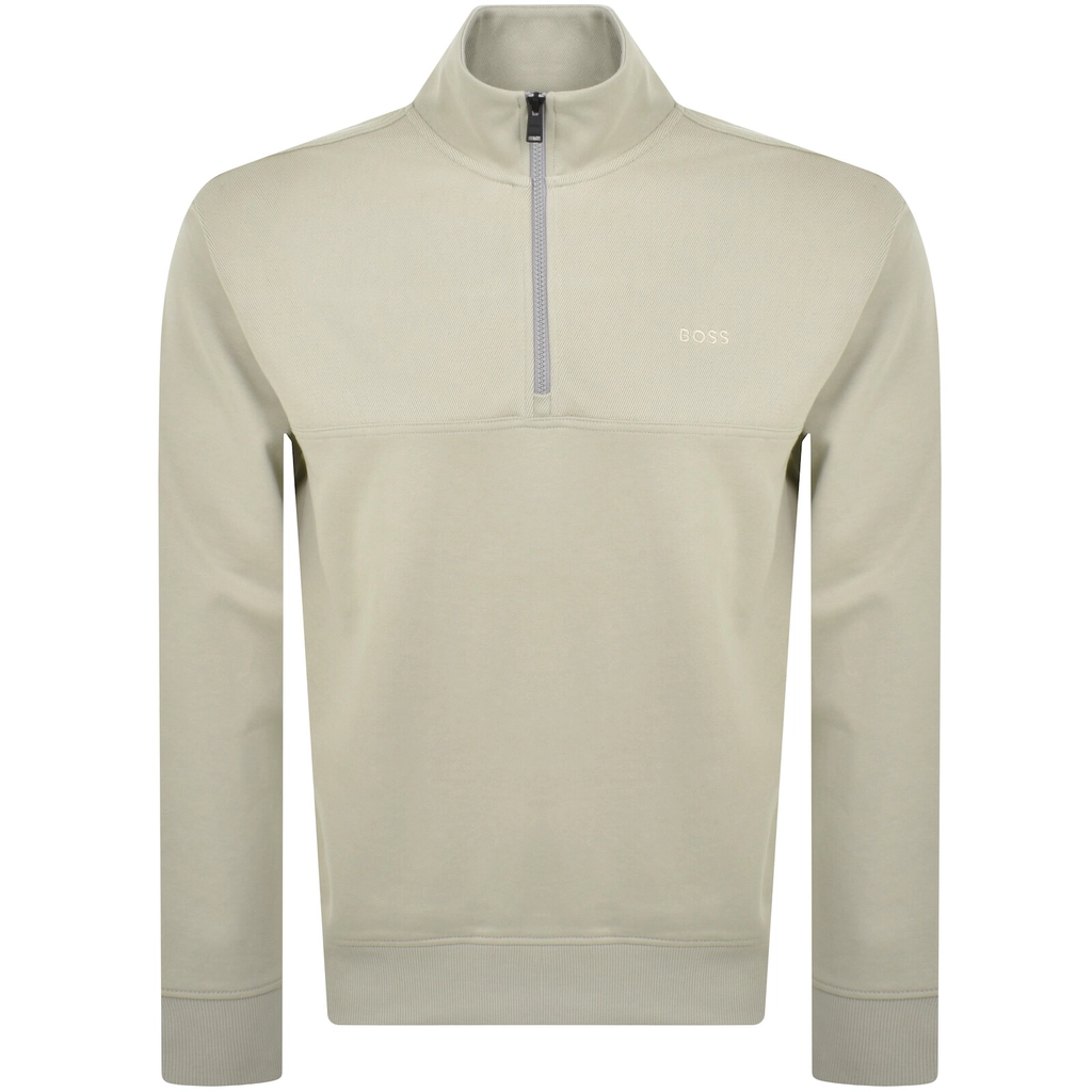 Hugo Boss BOSS Ze Courduroy Sweatshirt Beige